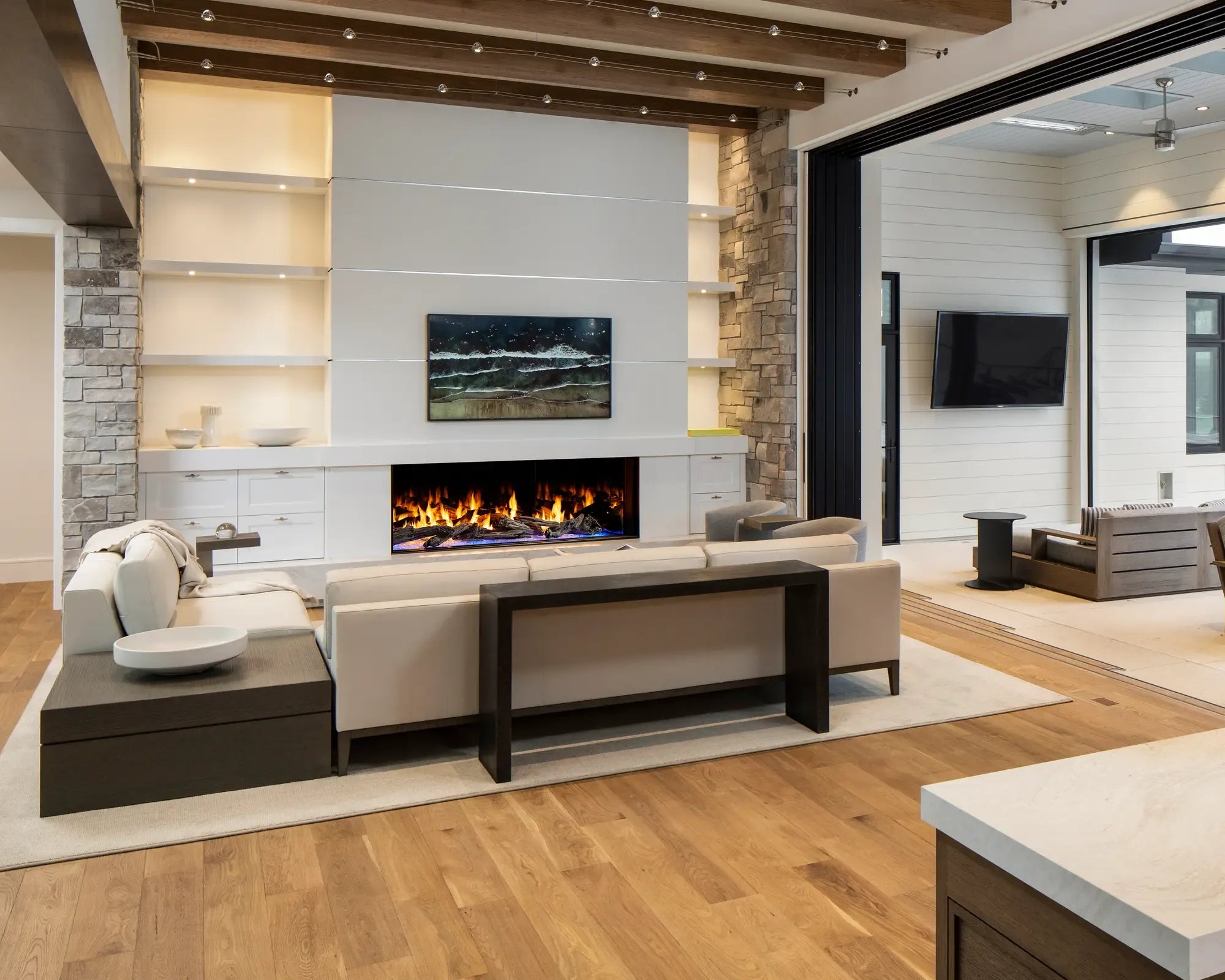 Foyer au gaz une face Enlight de Stellar