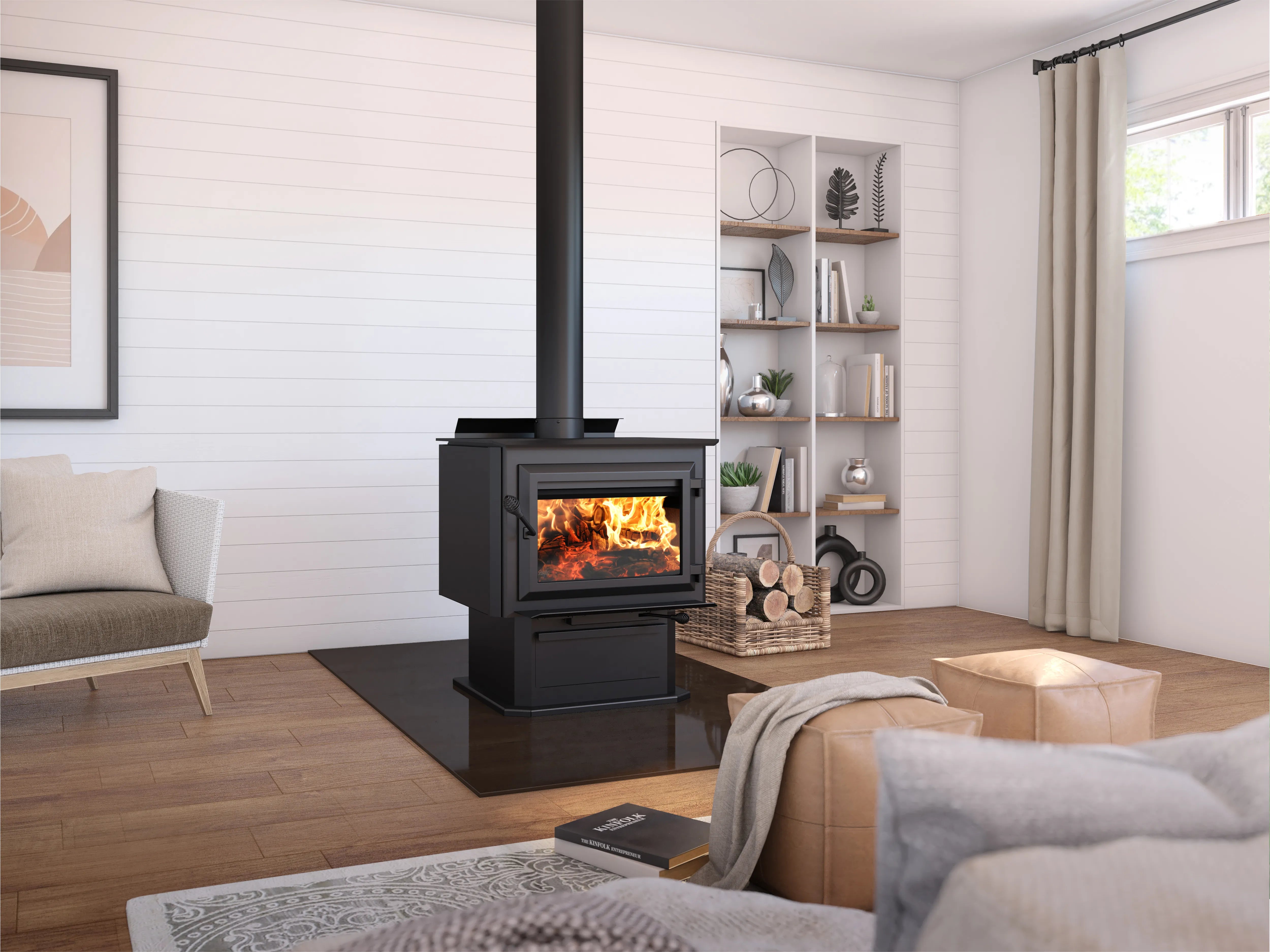 Poêle au bois HES170 de Ventis