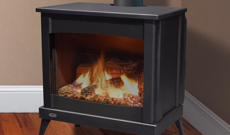 Poêle à gaz Enviro Westport en acier