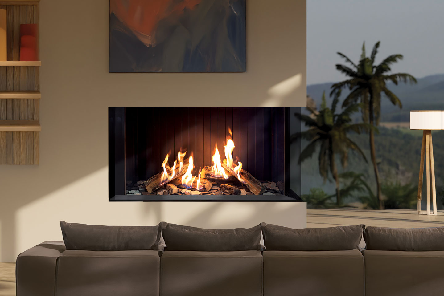 Foyer au gaz U50 Tall ULTRA de Urbana