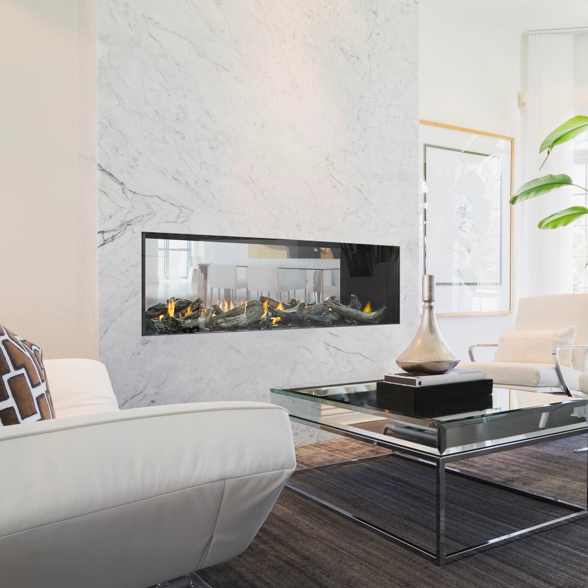 Foyer au gaz double face Enlight de Stellar