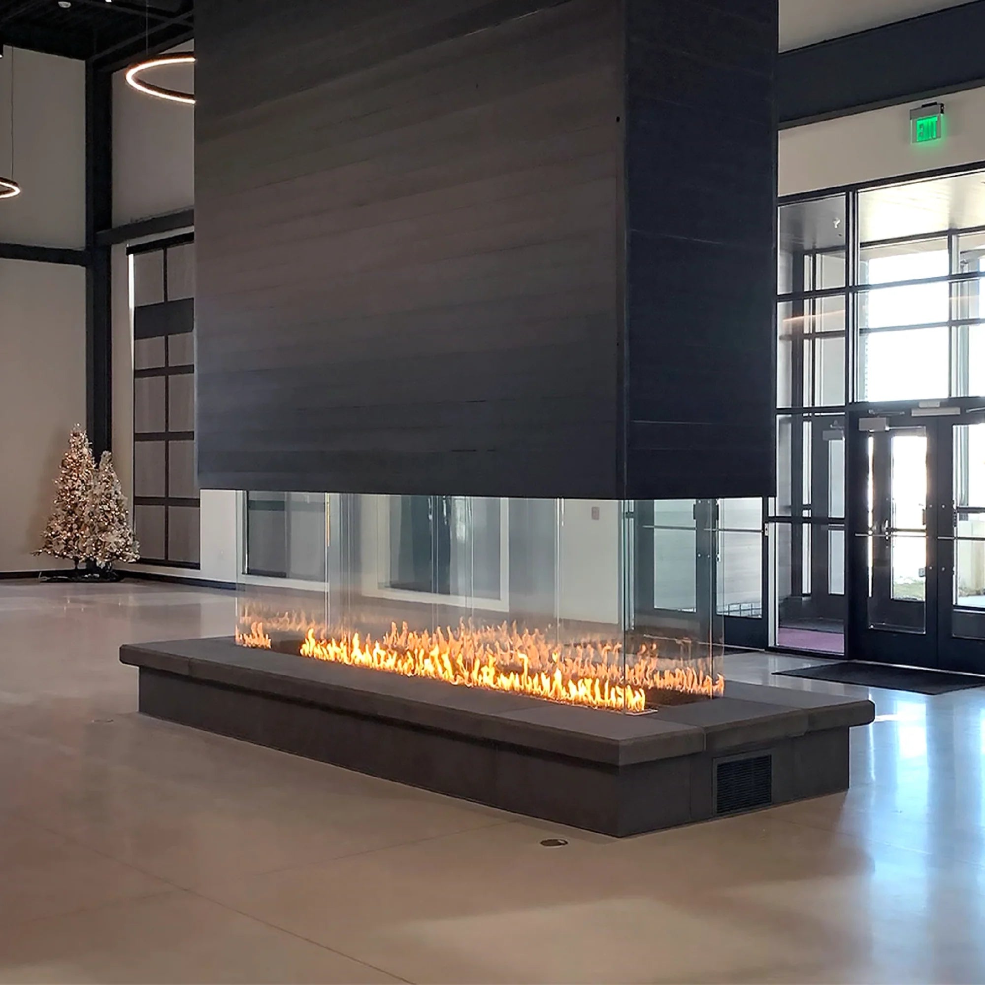 Foyer au gaz 4 faces Enlight de Stellar