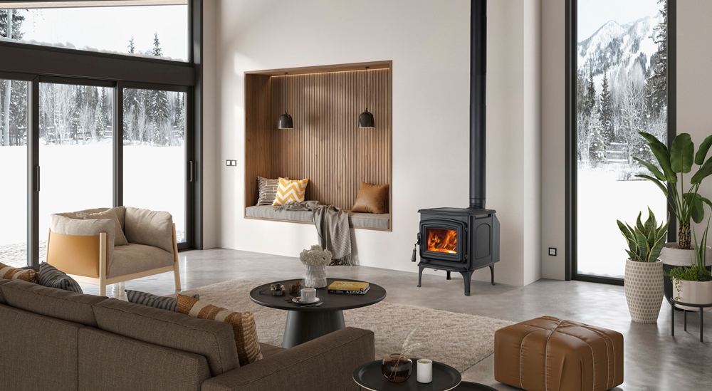 Poêle au bois F35 Rockwood de Jotul