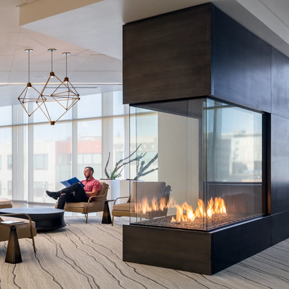 Foyer au gaz séparateur de pièce Enlight de Stellar