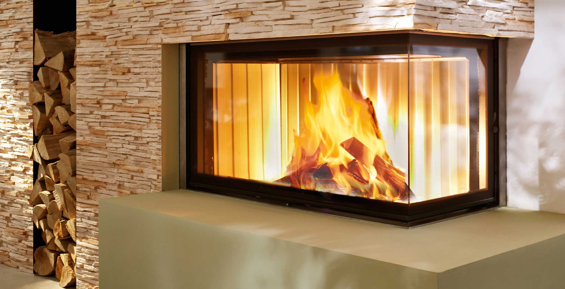 Foyer à bois Varia 2L/2R-100h de Spartherm