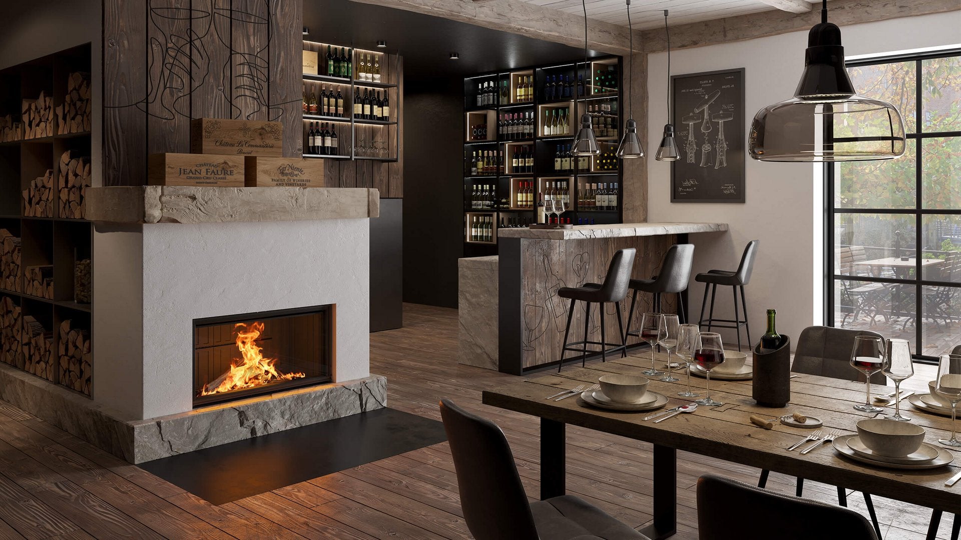 Foyer à bois Varia Bh de Spartherm