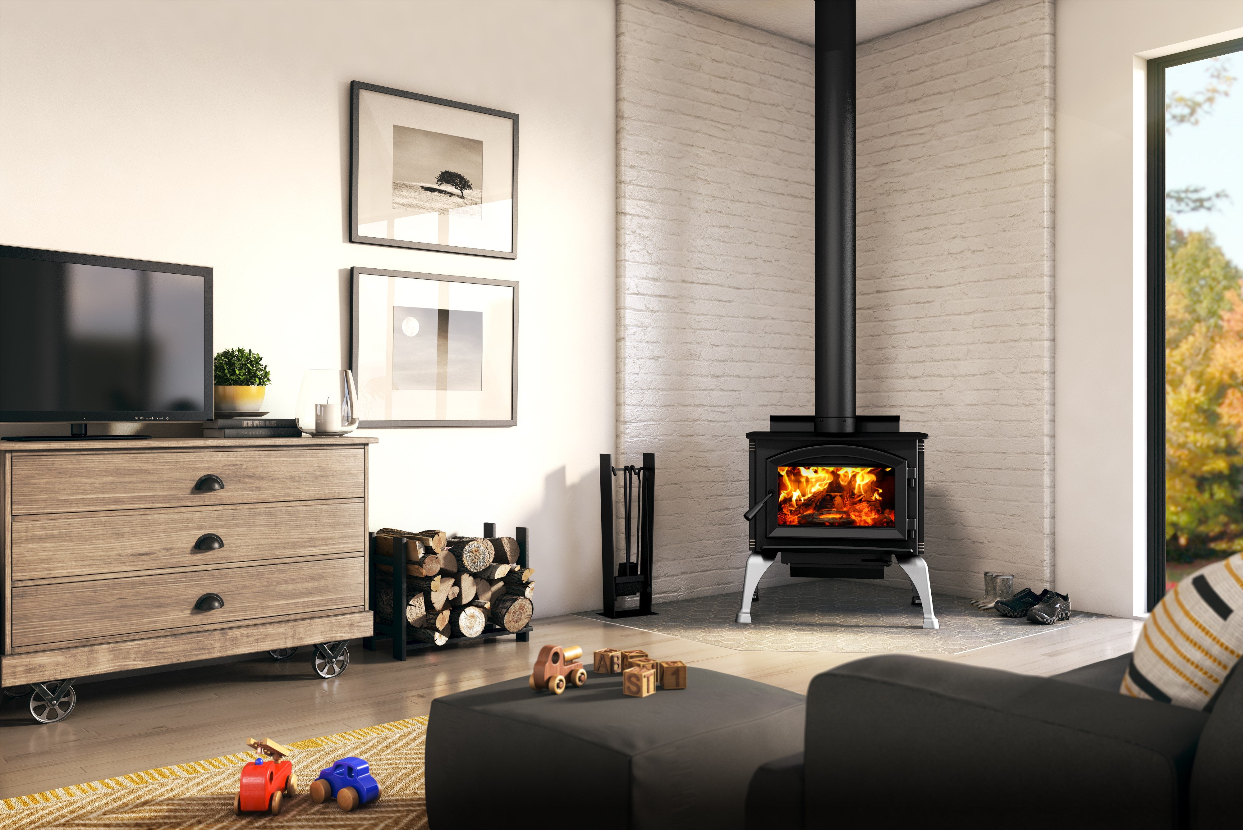 Poêle à bois Solution 1.7 de Enerzone