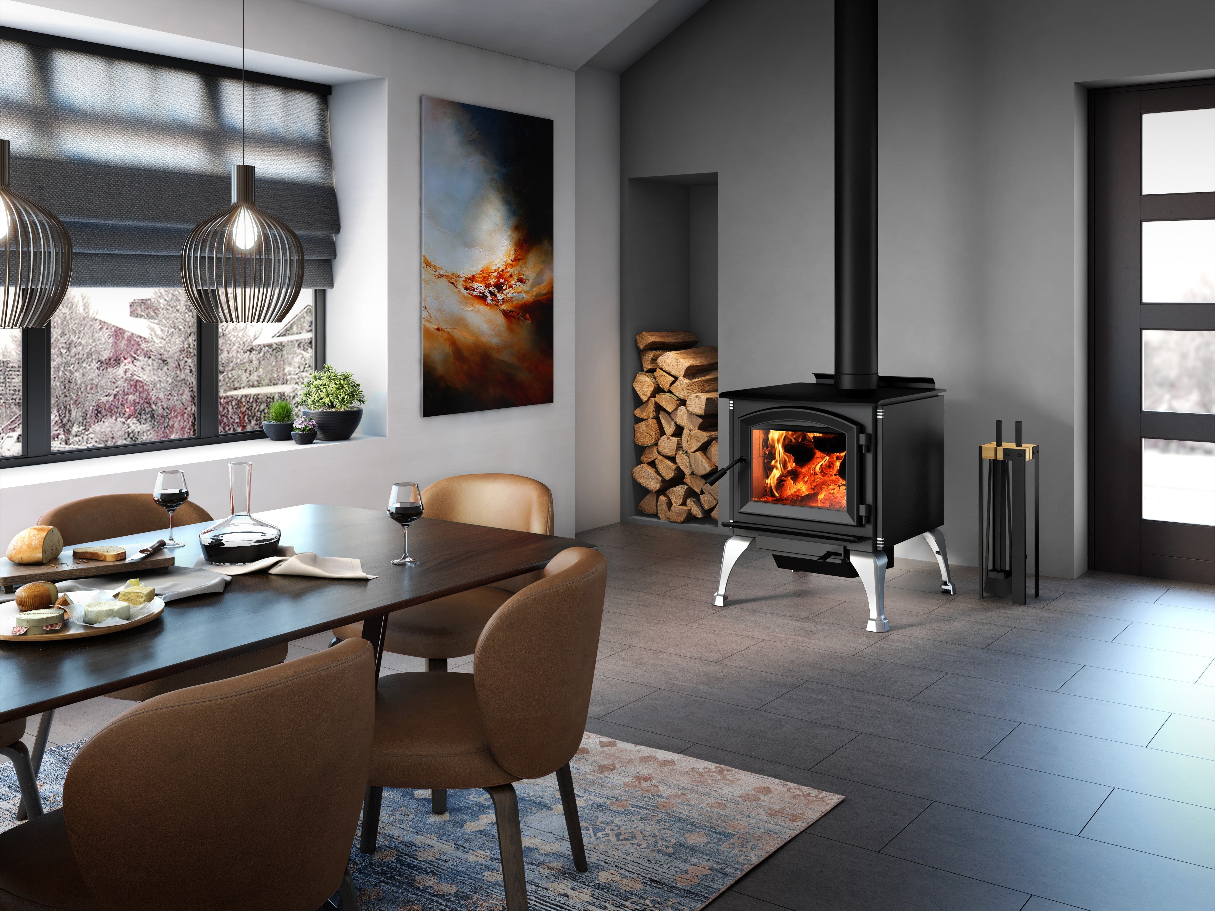 Poêle à bois Solution 3.3 de Enerzone