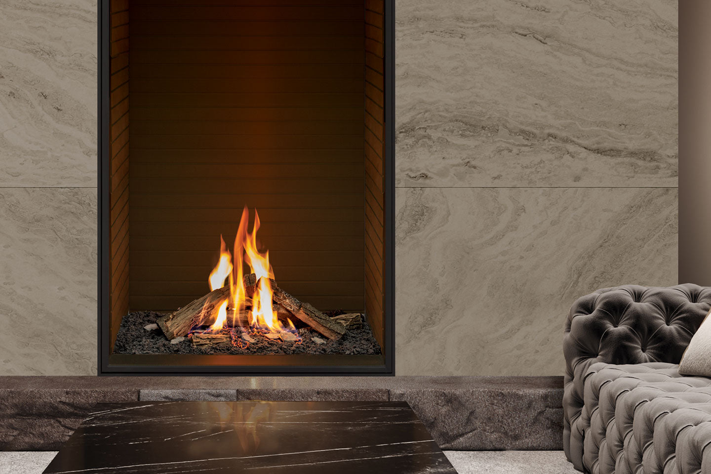 Foyer au gaz Urbana U33 Tall