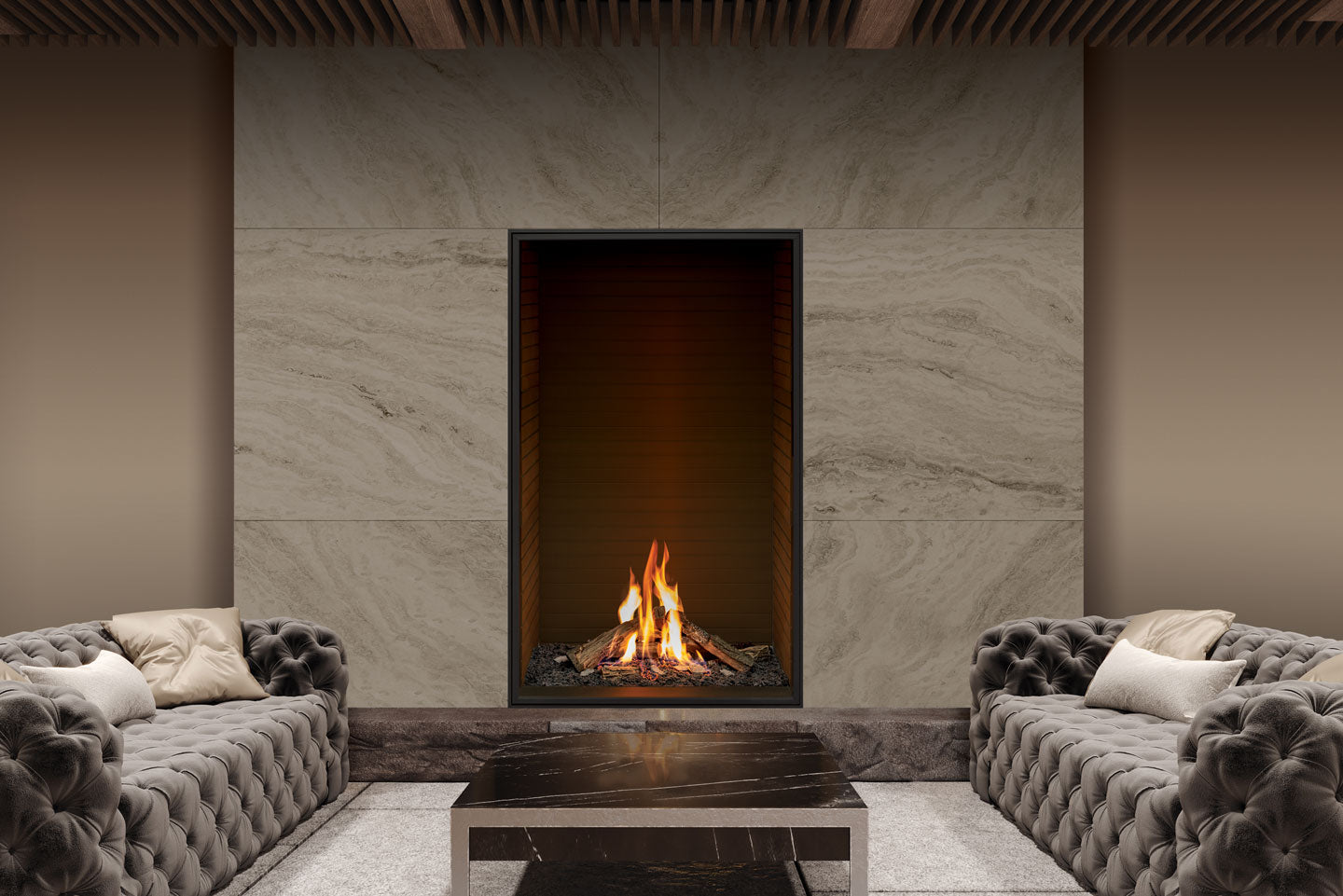 Foyer au gaz Urbana U33 Tall